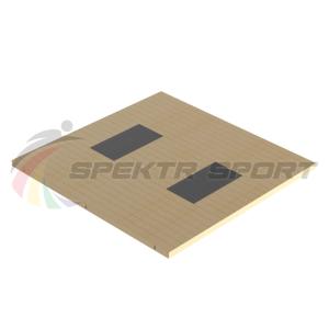 Купить Помост тяжелоатлетический 3х3х0,1м, рез. амортизаторы 1х0,5х0,04м в Дорогобуже 