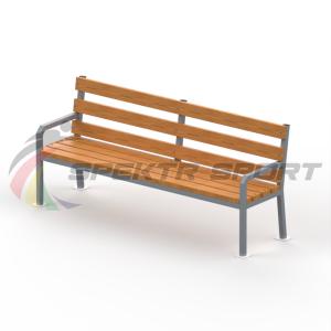 Купить Уличная скамейка со спинкой Дача в Дорогобуже 