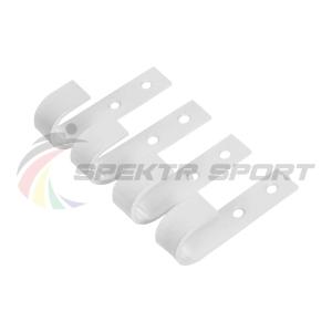 Купить Крюки подвесные (к-кт. 4 шт) для турника белые в Дорогобуже 