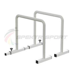 Купить Брусья напольные хайлетсы Spektr Sport цв. белый в Дорогобуже 