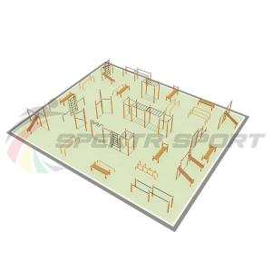 Купить Парковая площадка для Воркаут и WRK 6_76mm в Дорогобуже 
