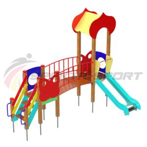 Купить Детский игровой комплекс Полянка ДИК 1603 в Дорогобуже 